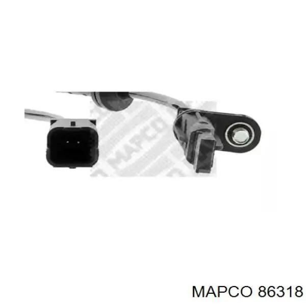 Sensor ABS delantero 86318 Mapco