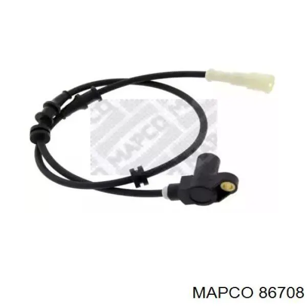 Sensor ABS delantero 86708 Mapco