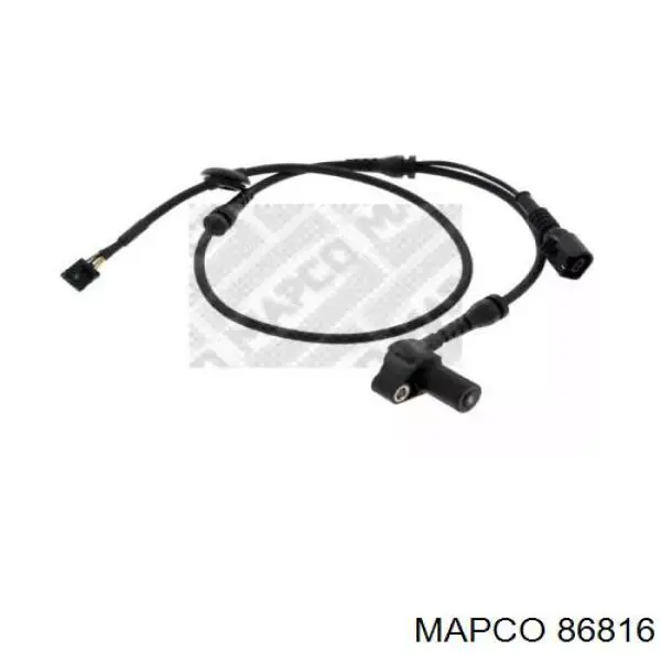 Sensor ABS delantero 86816 Mapco
