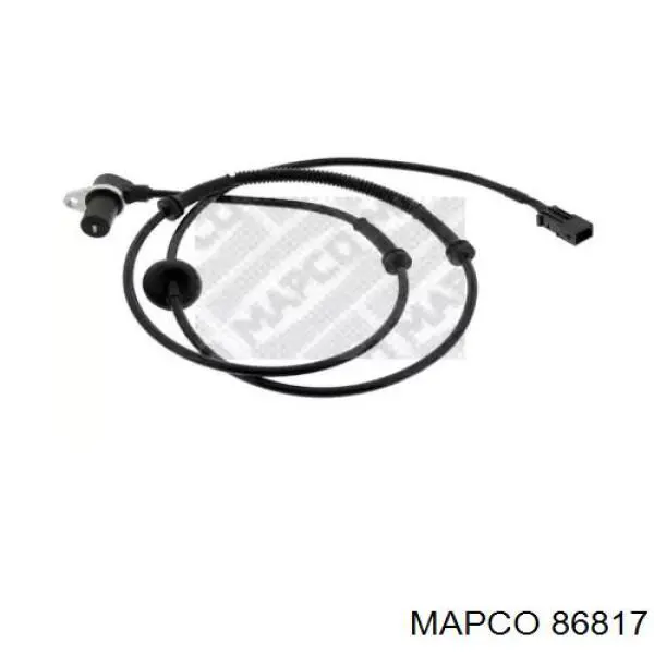 Sensor ABS trasero 86817 Mapco