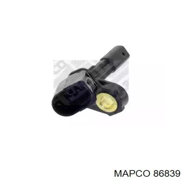 Sensor ABS trasero derecho 86839 Mapco
