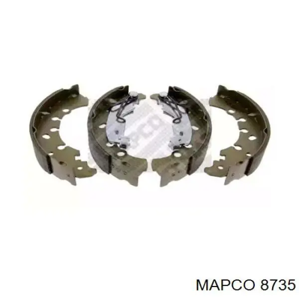 Задние барабанные колодки 8735 Mapco