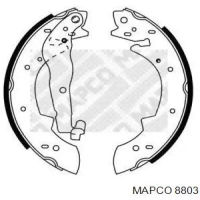 Задние барабанные колодки 8803 Mapco