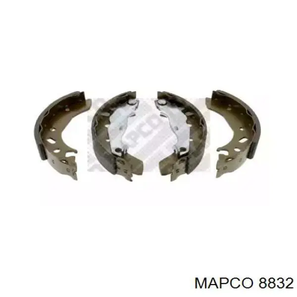 8832 Mapco колодки тормозные задние барабанные