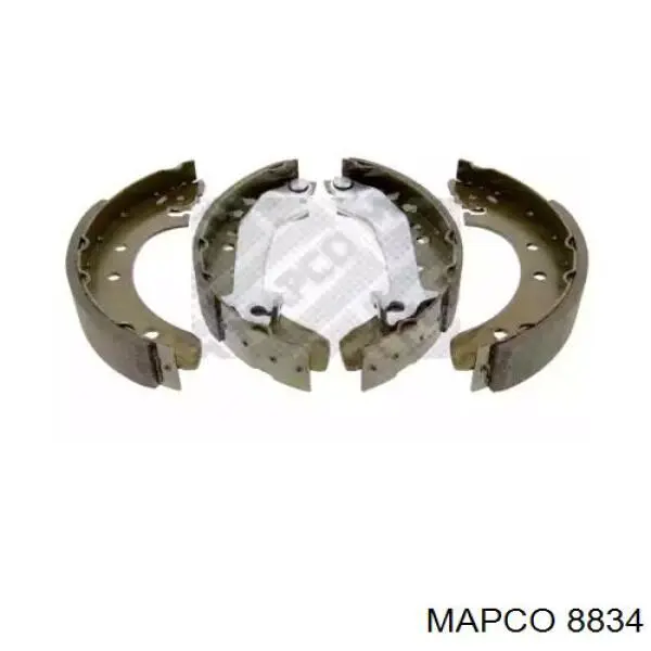 Задние барабанные колодки 8834 Mapco