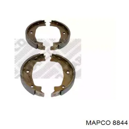 8844 Mapco колодки ручника (стояночного тормоза)
