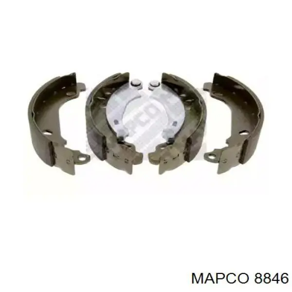 Задние барабанные колодки 8846 Mapco