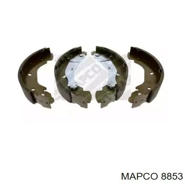 Задние барабанные колодки 8853 Mapco