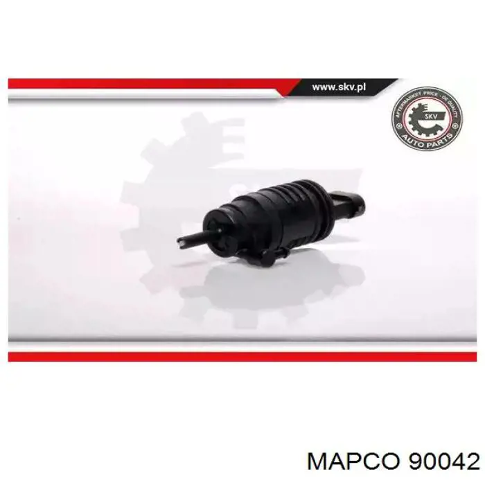 90042 Mapco насос-мотор омывателя стекла переднего