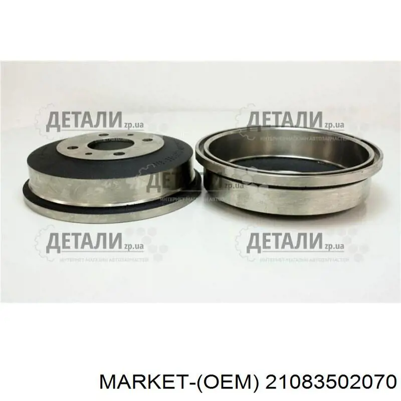 2108-3502070 Market (OEM) барабан тормозной задний