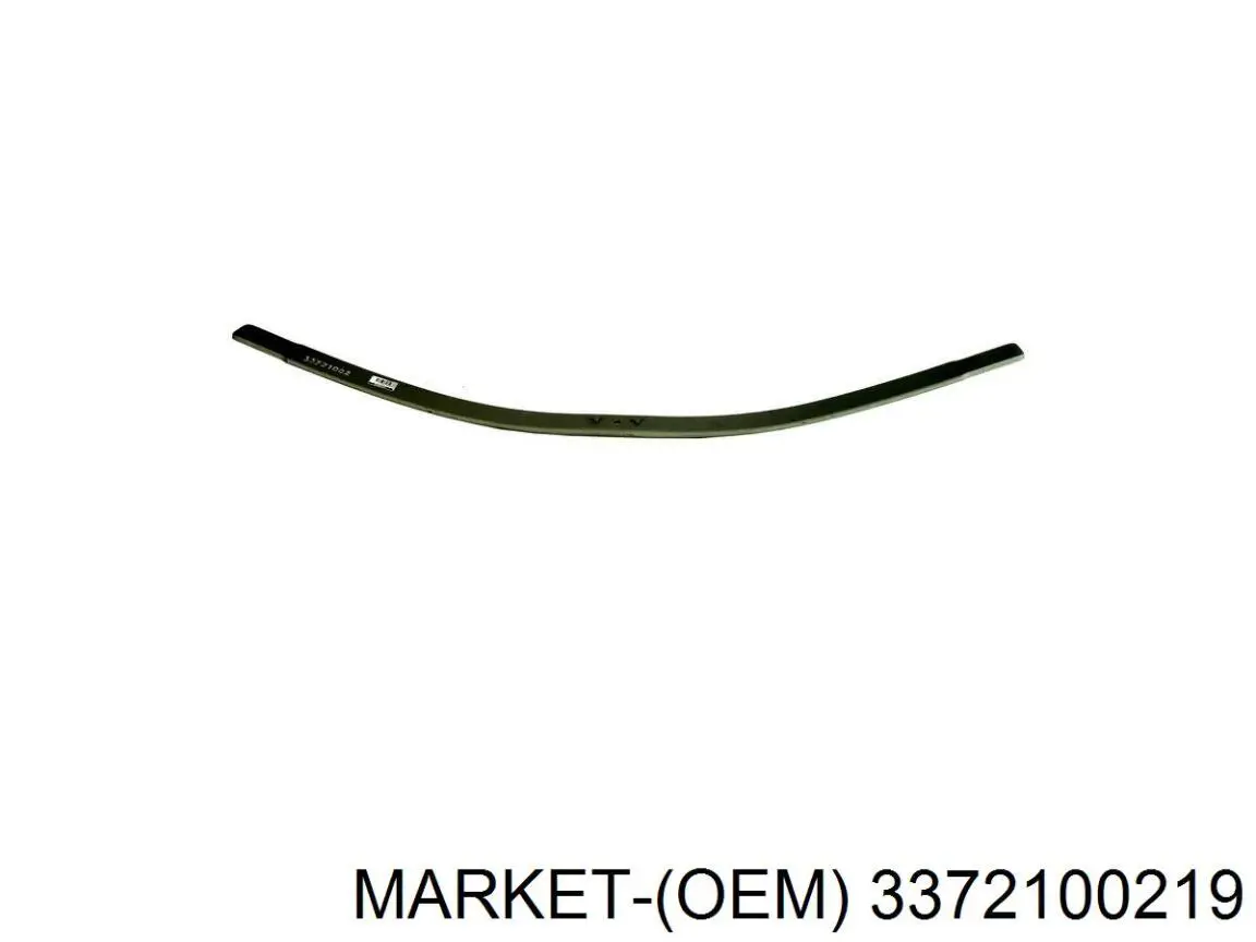 Лист рессоры задней 3372100219 Market (OEM)