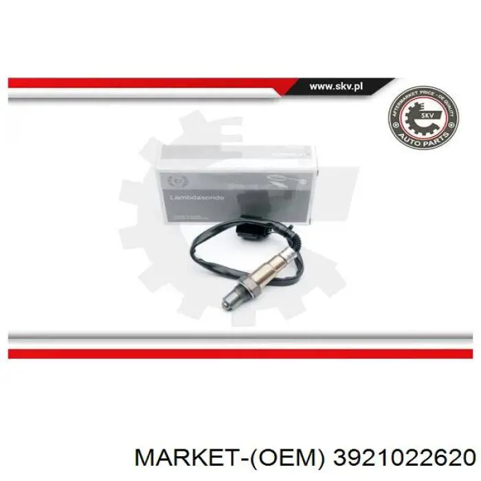 3921022620 Market (OEM) лямбда-зонд, датчик кислорода после катализатора