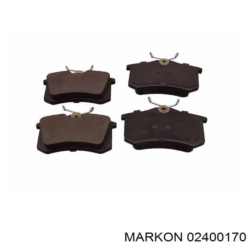02400170 Markon колодки тормозные передние дисковые