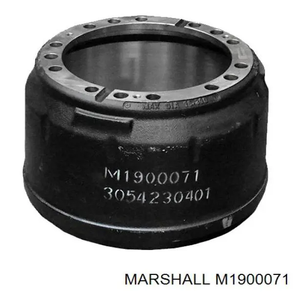 M1900071 Marshall барабан тормозной задний