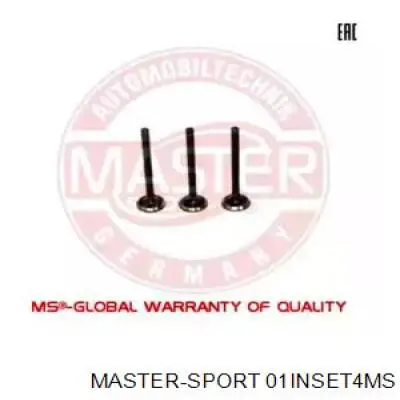 Впускной клапан 01INSET4MS Master-sport