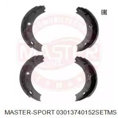 Колодки ручника 03013740152SETMS Master-sport