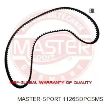 Ремень ГРМ 1126SDPCSMS Master-sport