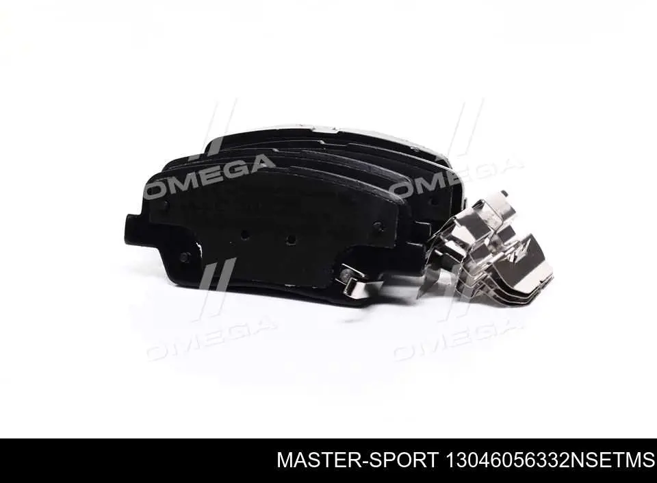 Задние тормозные колодки 13046056332NSETMS Master-sport