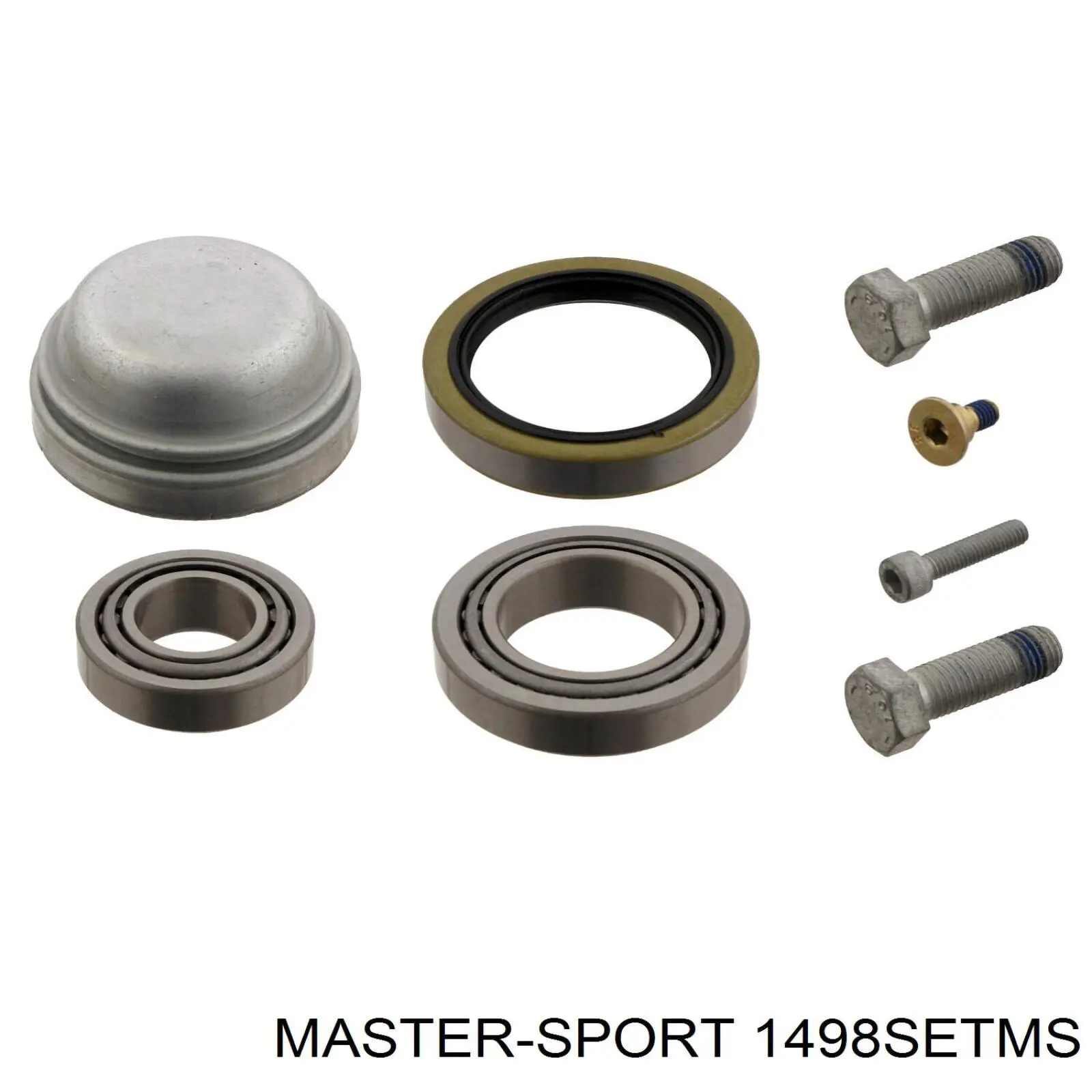 Комплект подшипника ступицы колеса Master-sport 1498SETMS цена, от 14.51 USD