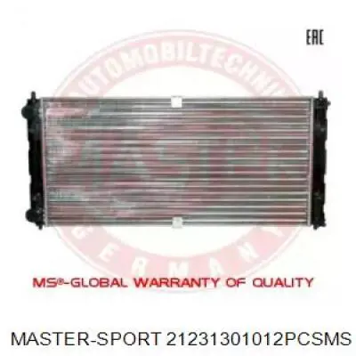 Радиатор 21231301012PCSMS Master-sport