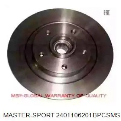 2401106201BPCSMS Master-sport тормозные диски