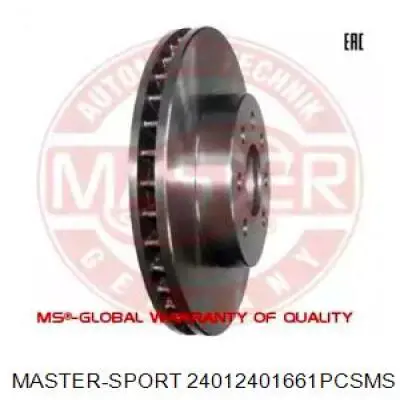 Передние тормозные диски 24012401661PCSMS Master-sport