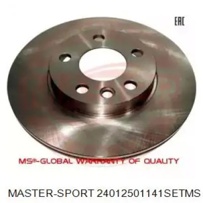 24012501141SETMS Master-sport диск тормозной передний