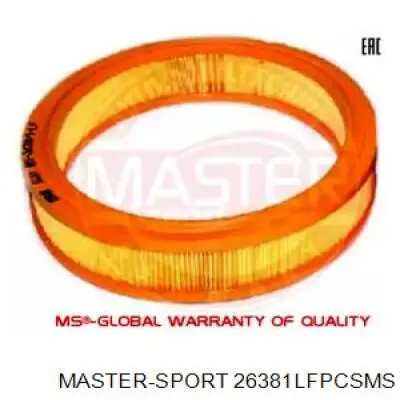 Воздушный фильтр 26381LFPCSMS Master-sport