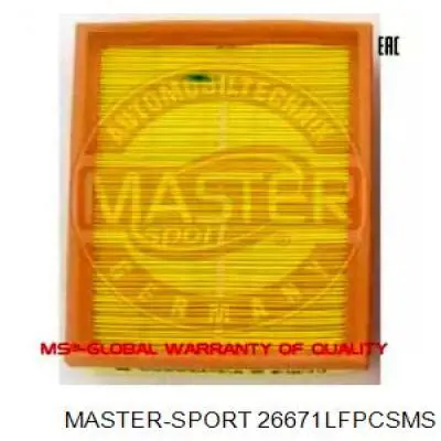 Воздушный фильтр 26671LFPCSMS Master-sport