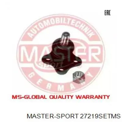 Нижняя шаровая опора 27219SETMS Master-sport