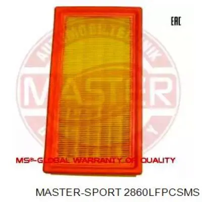 Воздушный фильтр 2860LFPCSMS Master-sport