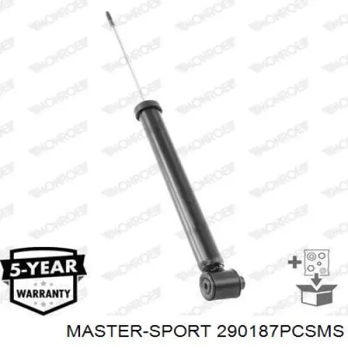 Задний амортизатор Master-sport 290187PCSMS
