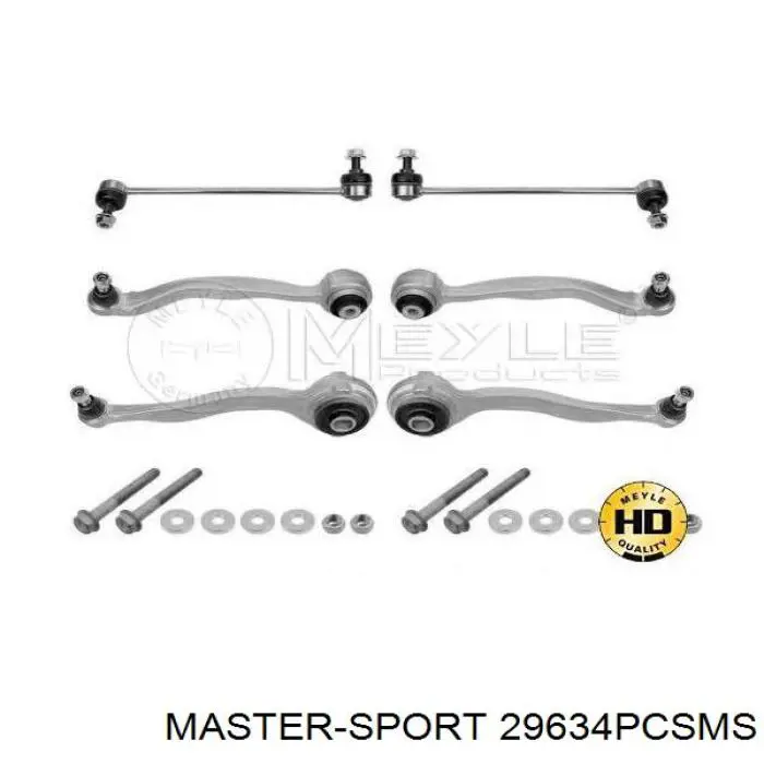 Рычаг передней подвески верхний правый Master-sport 29634PCSMS цена, от 47.80 USD