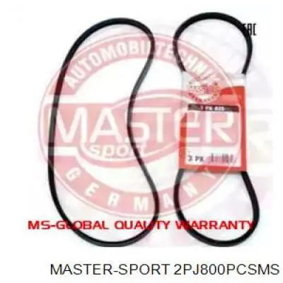 Ремень генератора 2PJ800PCSMS Master-sport