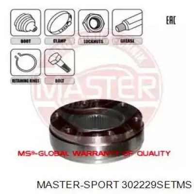 ШРУС внутренний передний 302229SETMS Master-sport