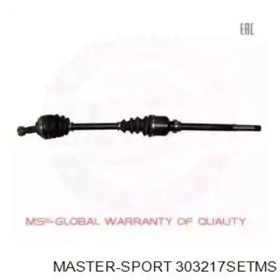 Правая полуось 303217SETMS Master-sport