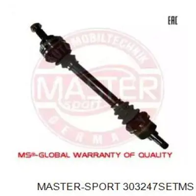 Левая полуось 303247SETMS Master-sport