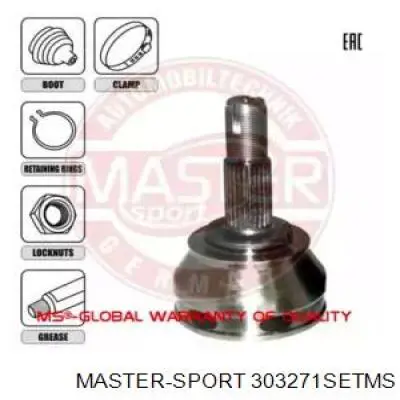 ШРУС наружный передний 303271SETMS Master-sport