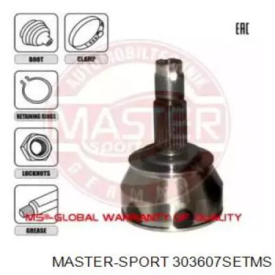 ШРУС наружный передний 303607SETMS Master-sport