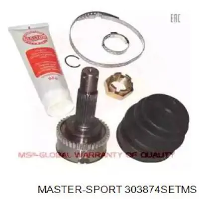 ШРУС наружный передний 303874SETMS Master-sport