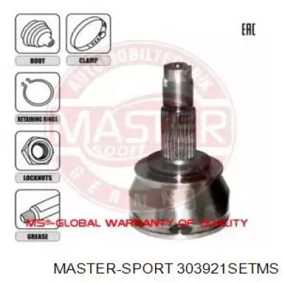 ШРУС наружный передний 303921SETMS Master-sport