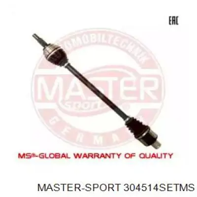 304514-SET-MS Master-sport полуось (привод передняя правая)