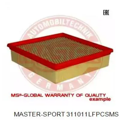 Воздушный фильтр 311011LFPCSMS Master-sport