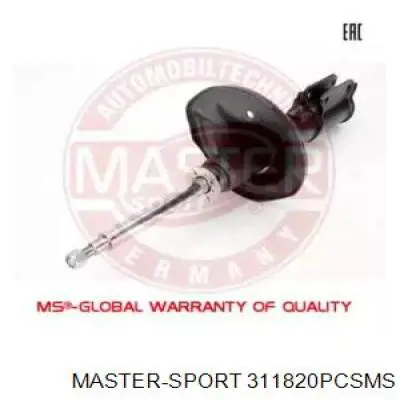 Амортизатор задний 311820PCSMS Master-sport