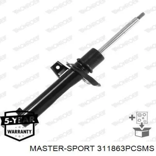 Амортизаторы передние Master-sport 311863PCSMS