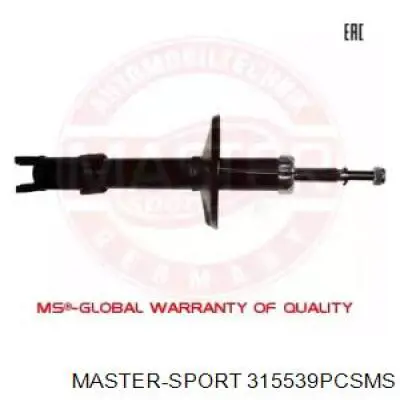 Амортизатор передний 315539PCSMS Master-sport