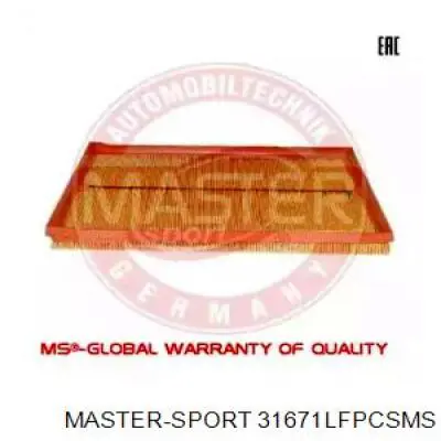 Воздушный фильтр 31671LFPCSMS Master-sport