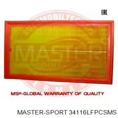 Воздушный фильтр 34116LFPCSMS Master-sport