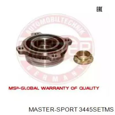 Подшипник задней ступицы 3445SETMS Master-sport