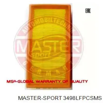 3498LFPCSMS Master-sport Воздушный фильтр двигателя